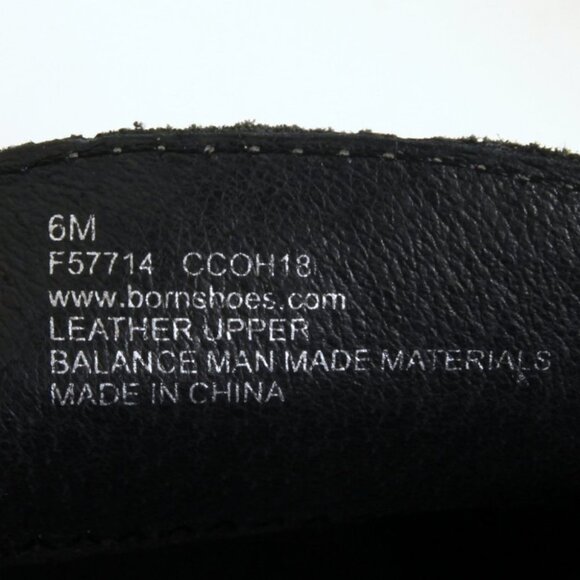 NWB Born Capricorn Croc Embossed Leather Mules - Picture 10 of 13